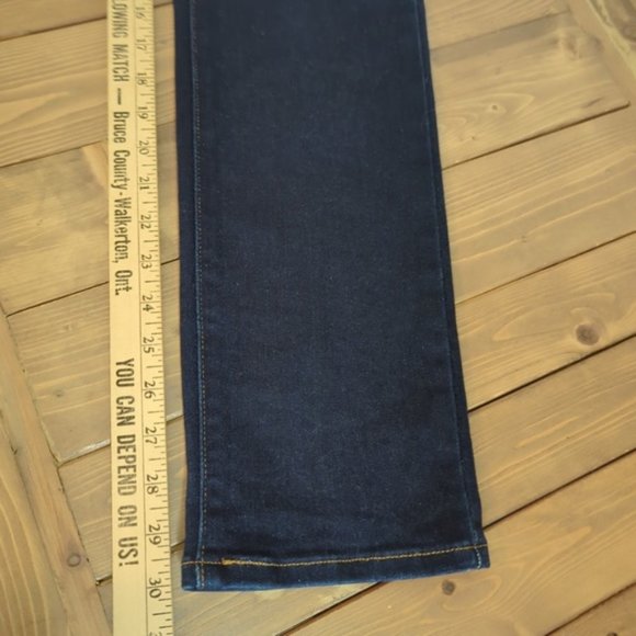 Levi’s Mid Rise Dark Wash Skinny Jeans SZ 10 - Picture 9 of 13